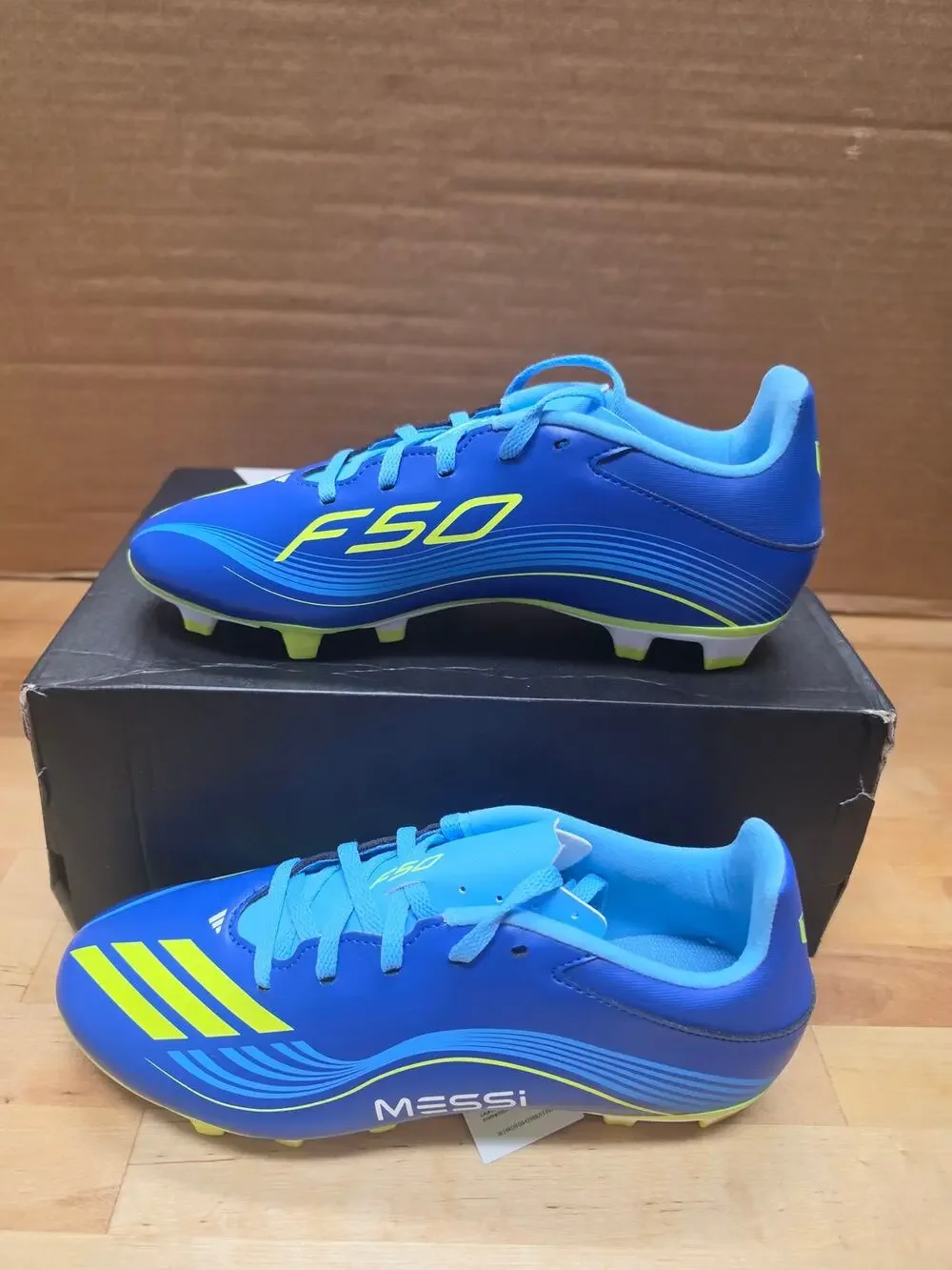 Adidas F50 Messi Club FG/MG Men: 6.5 Womens 7.5